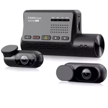 Viofo A139 3CH c та трьома камерами та GPS: Кут огляду, градусів 170
