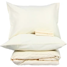 Простынь на резинке LightHouse Sateen Premium 160х200х30 см кремовый (50668): Тип простынь