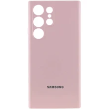 Чехол для телефонов Lakshmi Premium Silicone Case with Logo Full Camera Pink Sand for Samsung S918 Galaxy S23 Ultra: Совместимость Samsung S918 Galaxy S23 Ultra