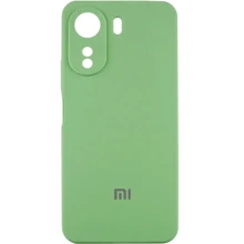 Чехол для телефонов Lakshmi Premium Silicone Case with Logo Full Camera Mint for Xiaomi Redmi 13C / Poco C65: Совместимость Xiaomi Redmi 13C / Poco C65