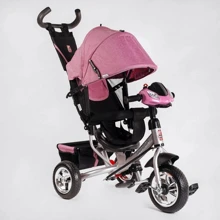 Детский велосипед BestTrike розовый (74-305): Тип 3х колесный велосипед