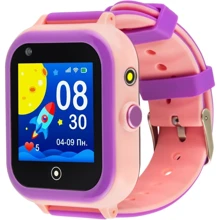 Смарт-часы GARMIX PointPRO-200 LTE Pink: Дисплей 1.4" IPS (240x240)