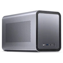 Корпус Jonsbo N1 Gray: Форм-фактор материнской платы Mini-ITX