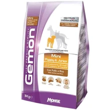 Сухий корм для собак Gemon Mini Puppy & Junior курка з рисом 3 кг (8009470386043): Тип Сухий корм