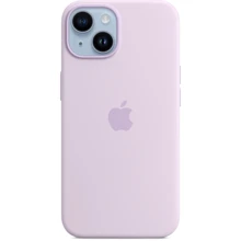 Чехол для iPhone Apple Silicone Case with MagSafe Lilac (MPRY3) for iPhone 14: Цвет фиолетовый