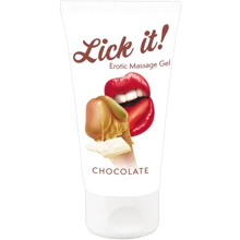 Массажный гель-лубрикант Lick It! Chocolate, 50 мл: Для кого Унисекс