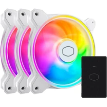 Кулер Cooler Master Masterfan MF120 Halo² White 3-Pack (MFL-B2DW-213P2-R2): Уровень шума, dB 27