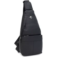 Чоловіча сумка-слінг Keizer чорна (k1685bl-black): Стать Мужской