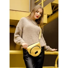 Женская сумка кросс боди Sambag Sofi желтая (88193028): Пол Женский