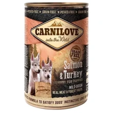 Вологий корм для цуценят Carnilove Puppy з лососем та індичкою 400 г (8595602529254): Тип Влажный корм