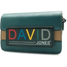 Женская сумка кросс боди David Jones серая (7771687): Пол Женский