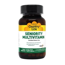 Country Life Seniority Multivitamin 120 caps Мультивитамины для пожилых: Тип Мультивитамины