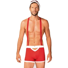 Новорічний еротичний костюм Obsessive Mr Claus L/XL: Для кого Для чоловіків