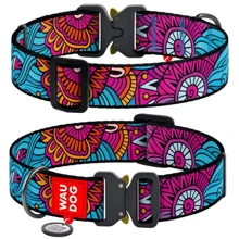 Ошейник для собак WAUDOG Nylon с QR паспортом Лето, XXL (4535-0062): Производитель WAUDOG