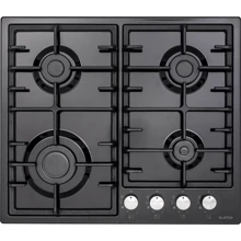 Варильна поверхня газова Ventolux HSF640-D3 CS (BK): Розміри для вбудовування (ШxГ) 55x47 см