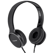 Наушники Panasonic RP-HF300GC-K: Тип конструкции накладные
