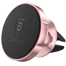Держатель Baseus Car Holder Magnetic Small Ears Air Vent Rose Gold (SUER-A0R): Производитель Baseus