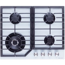 Варочная поверхность газовая WEILOR GG W624 WH: Расположение панели спереди