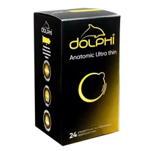 Презервативи DOLPHI Anatomic Ultra thin, 24 шт: Тип Ультратонкі