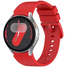 BeCover Strap Tape Red for Samsung Galaxy Watch (20mm) 4 40mm-44mm/5 40-44mm/6 40-44mm/7 40-44mm (712060): Цвет красный