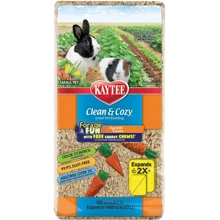 Целлюлозная подстилка для грызунов Kaytee Clean&Cozy Vegetable Garden с игрушкой для грызения в подарок 1.44 кг (8.2 л) (071859000497): Вид Целлюлозный