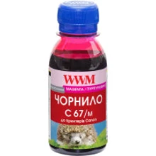 Чорнило WWM Canon PFI-107 100г Magenta PFI-107M (C67/M-2): Колір Magenta