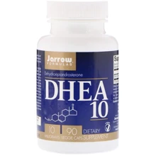 Jarrow Formulas DHEA 10 10 mg 90 Caps Дегидроэпиандростерон: Форма выпуска Капсулы