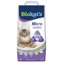 Наполнитель для кошачьего туалета Biokat's Micro Classic бентонитовый 6 л (4002064613918): Вид Глиняный