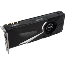 Видеокарта MSI GeForce GTX 1080 AERO 8G OC (912-V336-087): Объем памяти, Гб 8