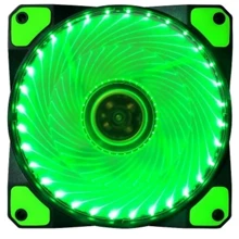 Кулер Cooling Baby 12025BGL Green: Уровень шума, dB 22