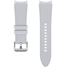 Samsung Ridge Sport Band (20mm, S/M) Silver for Samsung Watch 4 / 5 / 6 (ET-SFR88SSEGRU): Цвет серебристый