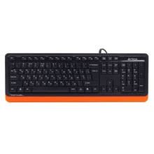Клавиатура A4Tech FKS10 (Orange): Подключение проводное