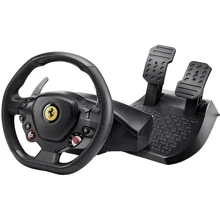 Игровой руль Thrustmaster T80 Ferrari 488 GTB Edition: Интерфейс подключения проводная USB