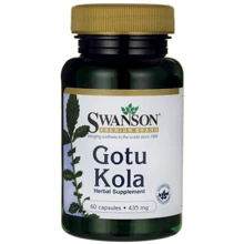Swanson Anson Gotu Kola 435 mg Готу кола 60 капсул: Форма выпуска Капсулы