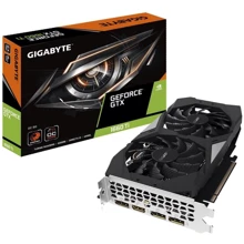 Видеокарта GIGABYTE GeForce GTX 1660 Ti OC 6G (GV-N166TOC-6GD 1.0A): Объем памяти, Гб 6