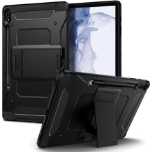 Аксесуар для планшетних ПК Spigen Tough Armor Pro Black (ACS01609) для Samsung Galaxy Tab S7 FE 12.4 SM-T735/S7 Plus SM-T975/S8 Plus SM-X800: Колір чорний