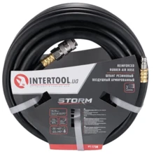 Шланг резиновый воздушный армированный Intertool PT-1738 20 атм 8*15 мм 15 м: Производитель Intertool