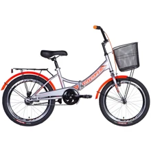 Formula SMART 2021 M 20 "з кошиком сірий з помаранчевим (OPS-FR-20-064): Діаметр коліс, дюймів 20