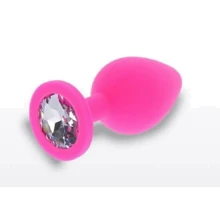 Анальна пробка Toy Joy Large Diamond Booty Jewel (рожева): Для кого унісекс