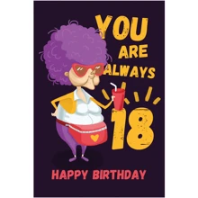 Открытка PAPAdesign "U r always 18": Производитель PAPAdesign