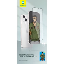 Защитное стекло для iPhone Blueo Tempered Glass Silk Narrow Border 2.5D Black for iPhone 14 Plus | 13 Pro Max (NPB3-6.7): Тип защиты экрана на экран