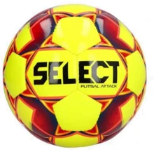 Мяч для игры Select FUTSAL ATTACK футзальный желтый красный Уни 4 (388344-563): Вид Футзальные
