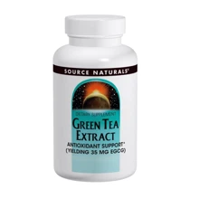 Source Naturals Green Tea Extract, 1000 mg, 120 Tab: Вид ферментні