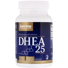 Jarrow Formulas DHEA 25 25 mg 90 veg caps Дегидроэпиандростерон: Форма выпуска Капсулы