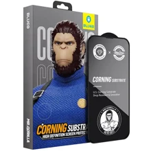 Защитное стекло для iPhone Blueo Tempered Glass Corning Gorilla 2.5D Black for iPhone 16 Pro Max: Тип защиты экрана на экран