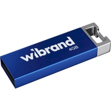 USB-флешка Wibrand 4GB Chameleon USB 2.0 Blue (WI2.0/CH4U6U): Стандарт USB USB 2.0