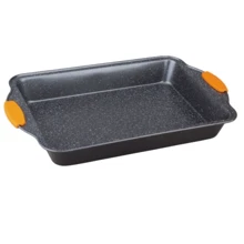 Форма для выпечки Berlinger Haus Granit Diamond Line 40.5х25.5х6 см (1139-BH): Крышка Нет