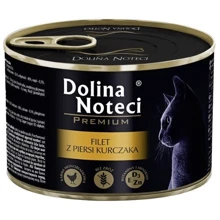 Вологий корм Dolina Noteci Premium для котів з філе курячої грудки 185 г DN 185 (127): Тип вологий корм