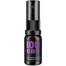 100%CBD CBD-масло 30% 3000 мг спрей оральный флакон 10 мл 60 порций: Форма выпуска Спреи
