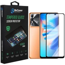 Аксесуар для смартфона BeCover Tempered Glass Black для Tecno Spark 8T (707328): undefined undefined